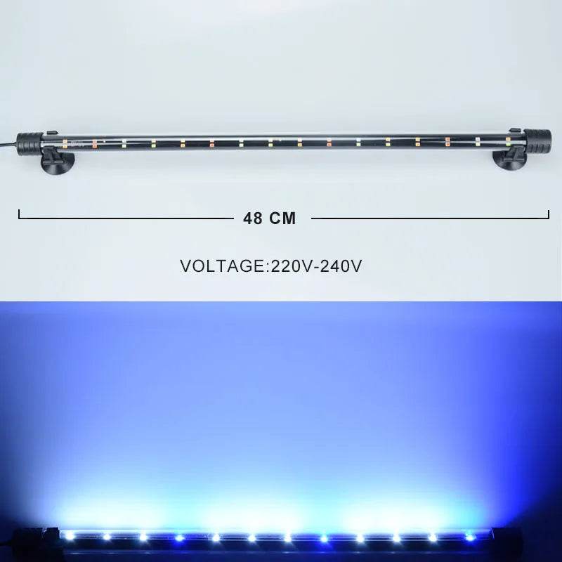 14-58CM lumière d'aquarium réservoir de poisson lampe de lumière Submersible étanche sous-marine lumières LED éclairage d'aquarium - Animaleriex