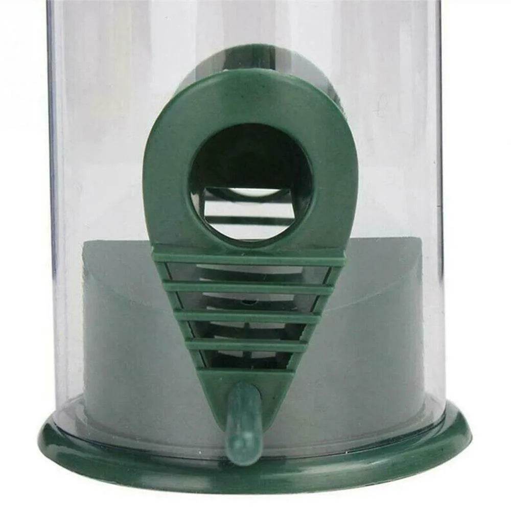 Mangeoire pour oiseaux à trous multiples outil d'alimentation automatique des pieds mangeoire pour oiseaux pour animaux de compagnie distributeur de nourriture pour animaux de compagnie suspendu en plein air pour animaux volants - Animaleriex