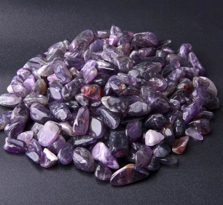 Pierres naturelles cristaux de gravier puce minerai de Quartz minéraux Reiki guérison Agates roulées spécimen maison Aquarium Aquarium décoration - Animaleriex