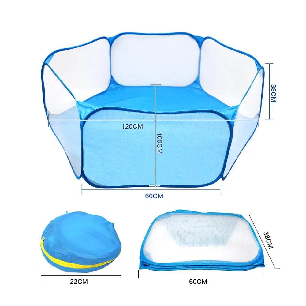 Cage Portable pour animaux de compagnie, chat, chien, tente, parc, clôture pliante pour Hamster, hérisson, petits animaux, respirant, chiot, chat, lapin, cochon d'inde - Animaleriex