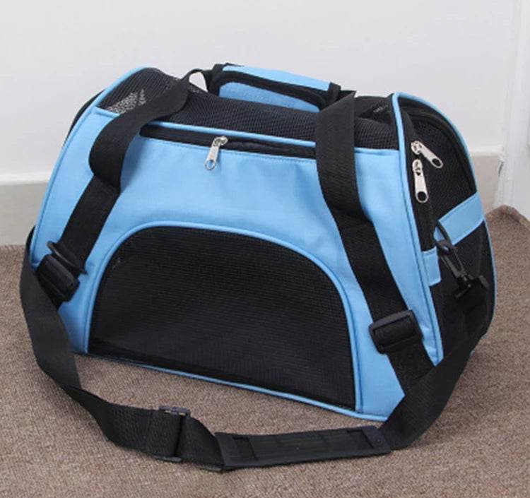 Sacs de Transport portables pour chats, sacs de Transport en maille respirante pour petits chiens, sac à main pliable pour chats, sac de voyage pour animaux de compagnie - Animaleriex