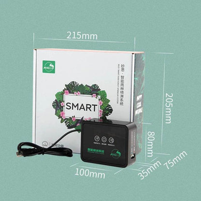 Système de pulvérisation Intelligent, Kit de système de pulvérisation de brouillard pour forêt tropicale, brumisateur de reptiles, humidificateur de Terrariums, minuterie électronique - Animaleriex