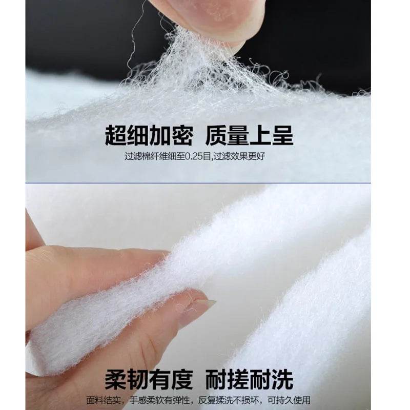 Filtre biochimique Super épais pour Aquarium, éponge en coton pour Aquarium, écumoire en mousse de coton Bio - Animaleriex