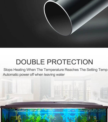 Tige chauffante à Thermostat à température réglable 110v-220v, 25W/ 50W/ 100W/ 200W/ 300W, Submersible, pour Aquarium, réservoir de poissons, chaleur de l'eau - Animaleriex