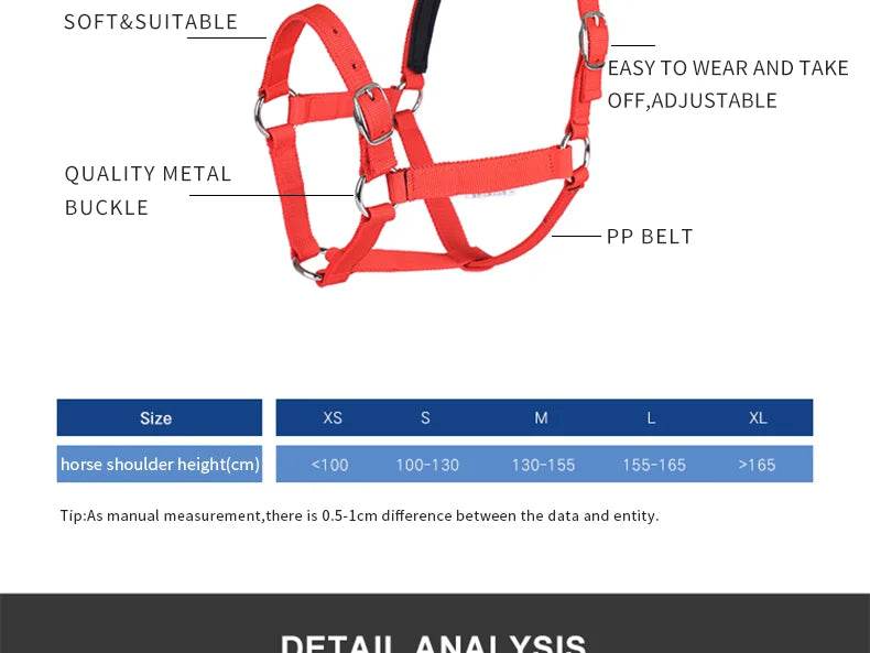 Cavassion usine directement vente Anti-friction protégeant la peau de cheval bride équitation Halter8218001 - Animaleriex