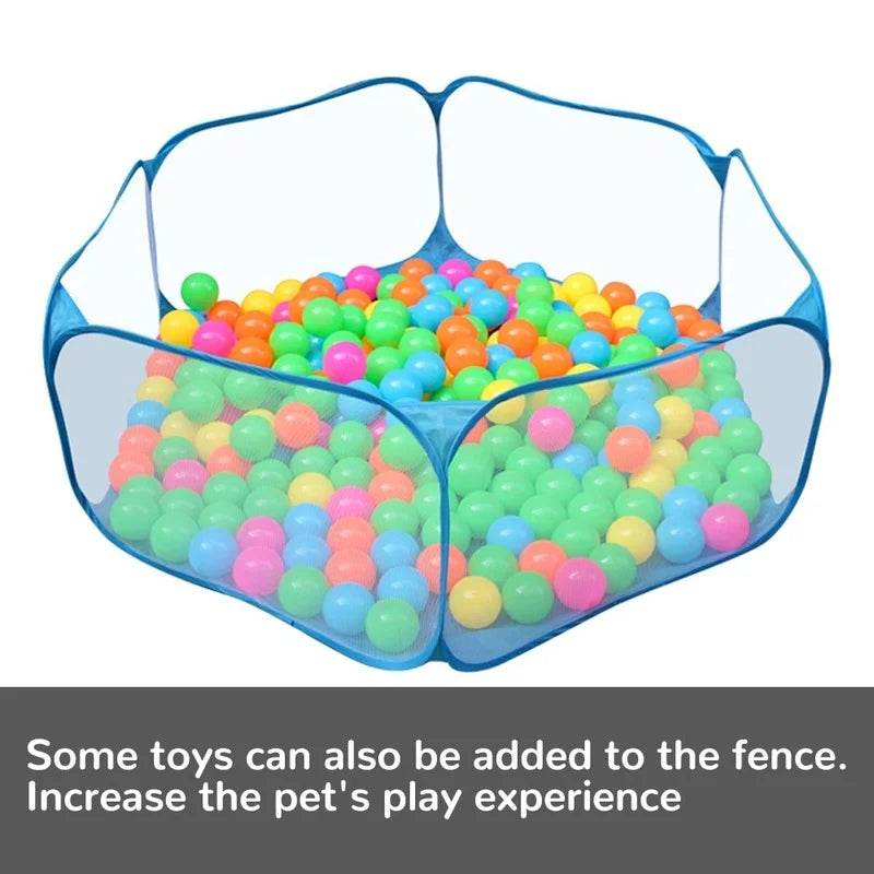 Cage Portable pour animaux de compagnie, chat, chien, tente, parc, clôture pliante pour Hamster, hérisson, petits animaux, respirant, chiot, chat, lapin, cochon d'inde - Animaleriex