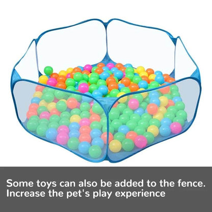 Cage Portable pour animaux de compagnie, chat, chien, tente, parc, clôture pliante pour Hamster, hérisson, petits animaux, respirant, chiot, chat, lapin, cochon d'inde - Animaleriex