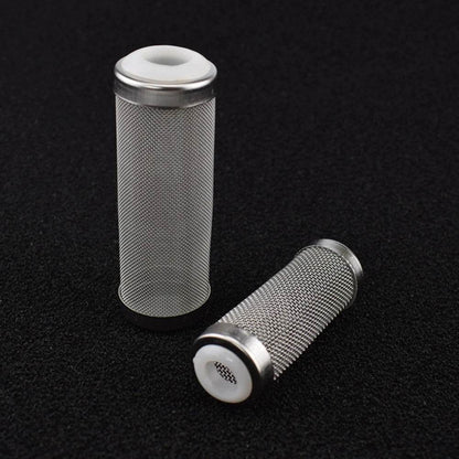 Filtre d'entrée d'aquarium 12/16mm, filet à mailles en acier inoxydable, accessoires de filtre de réservoir de poisson, filtre d'admission, couvercle de préfiltre - Animaleriex