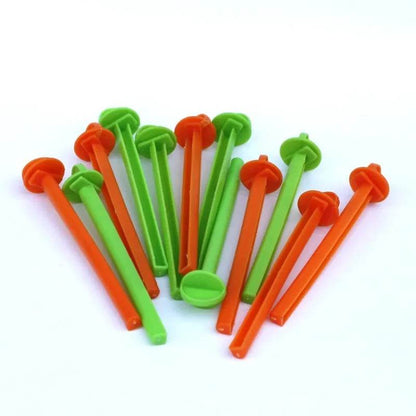Support de perche pour Cage à oiseaux, 1 pièce, en plastique, pour pinson, canari, perruches, plateforme, perche à oiseaux en plastique - Animaleriex