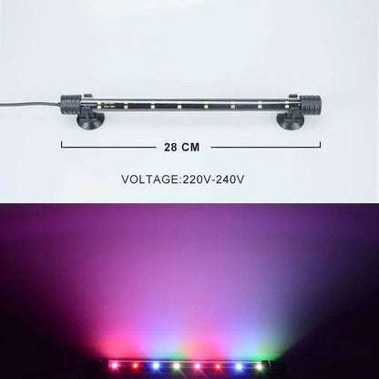 14-58CM lumière d'aquarium réservoir de poisson lampe de lumière Submersible étanche sous-marine lumières LED éclairage d'aquarium - Animaleriex