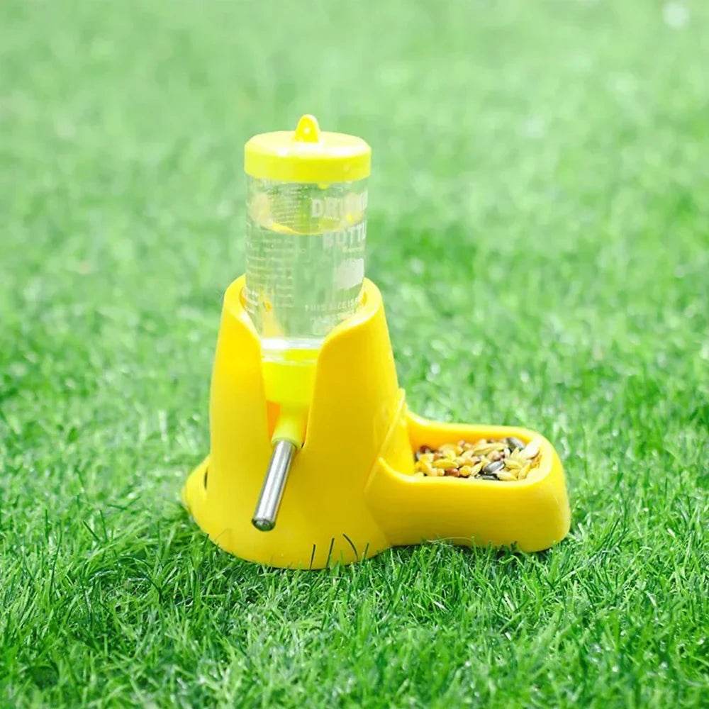 Distributeur d'eau pour Hamster, distributeur automatique pour petits animaux, bouteille d'eau potable, bols, plat avec récipient de nourriture pour cochon d'inde, Rat - Animaleriex
