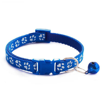Collier pour animaux de compagnie à la mode, motif coloré, cloche mignonne, colliers réglables pour chats chaton, anneau DIY, accessoires pour animaux de compagnie - Animaleriex