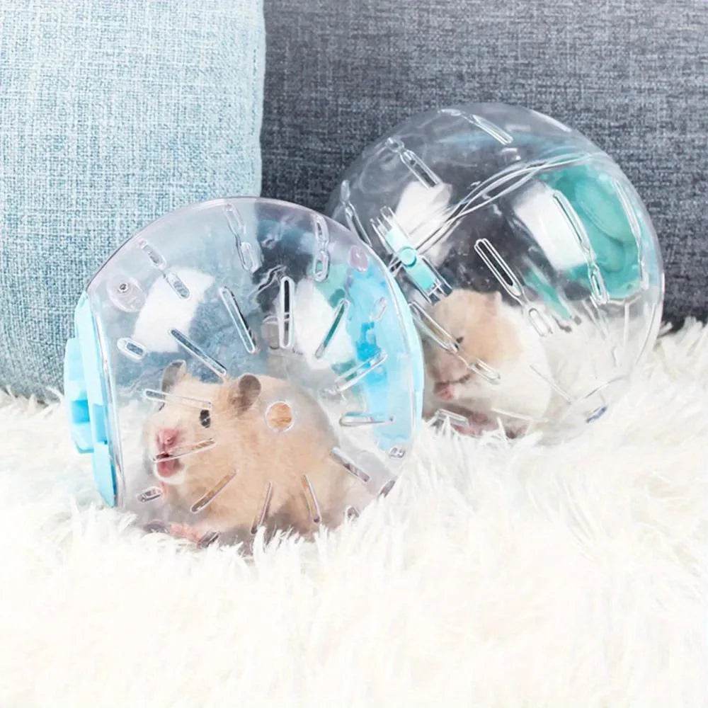Balle de Sport en plastique en plein air pour Rat, petite souris pour animaux de compagnie, balle de Jogging, jouet Hamster gerbille, balle d'exercice, jouet de jeu, fournitures pour petits animaux de compagnie - Animaleriex