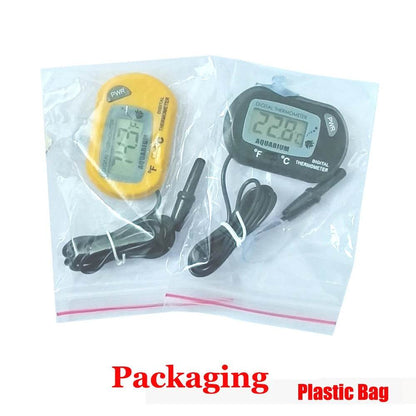 -50-70 ℃/-58-158 °F Mini affichage numérique électronique thermomètre pour aquarium boîte pour animaux de compagnie aquatique Reptile tortue thermomètre avec sonde - Animaleriex