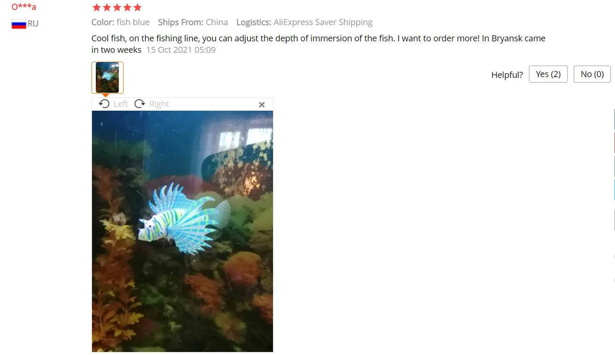 Aquarium artificiel lumineux, poisson-lion, paysage en Silicone, faux poisson flottant, lueur dans la nuit, ornement, décoration de la maison - Animaleriex