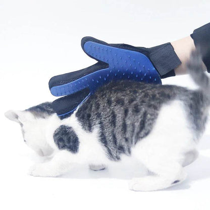 Gants en Silicone pour animaux de compagnie, épilation pour chien et chat, fournitures pour chat, peigne, brosse d'épilation, gants collants en caoutchouc - Animaleriex