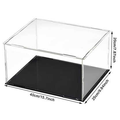 Présentoir en acrylique transparent, anti-poussière, jouet, voiture, camions, fourgonnettes, boîte de modèle, Collection, rangement, comptoir, boîte d'exposition - Animaleriex