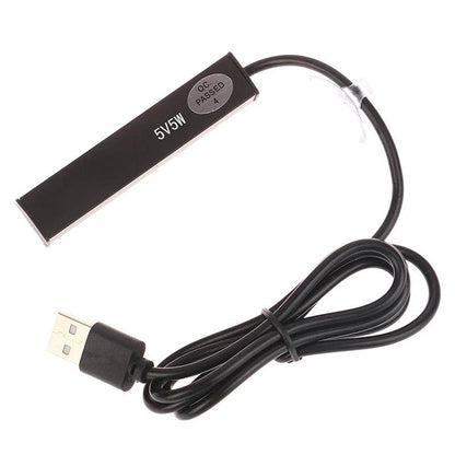 Mini chauffe-aquarium 5/10W, 1 pièce, chargeur USB, pour petit Aquarium, économie d'énergie, Protection contre la surchauffe, accessoires - Animaleriex