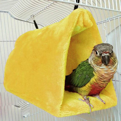 Cages à perroquets pour oiseaux de compagnie, hamac chaud pour oiseaux, tente suspendue, lit pour oiseaux endormis, accessoires de décoration, maison pour oiseaux, nid d'oiseau - Animaleriex