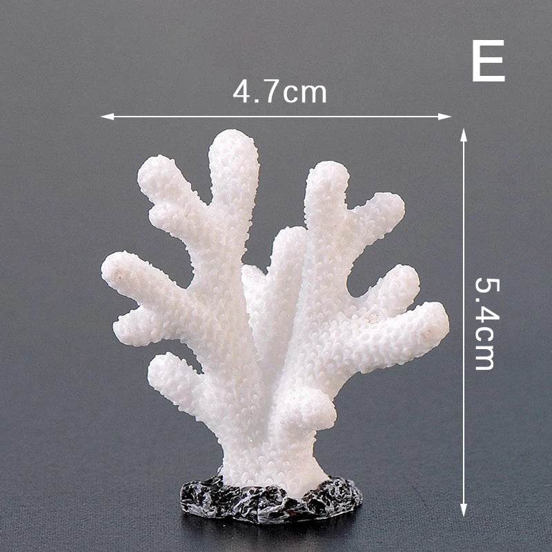 Décoration d'aquarium de corail artificiel, émule d'étoile de mer, décoration de paysage de récif en résine, décoration de table artisanale - Animaleriex