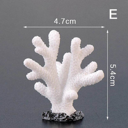 Décoration d'aquarium de corail artificiel, émule d'étoile de mer, décoration de paysage de récif en résine, décoration de table artisanale - Animaleriex