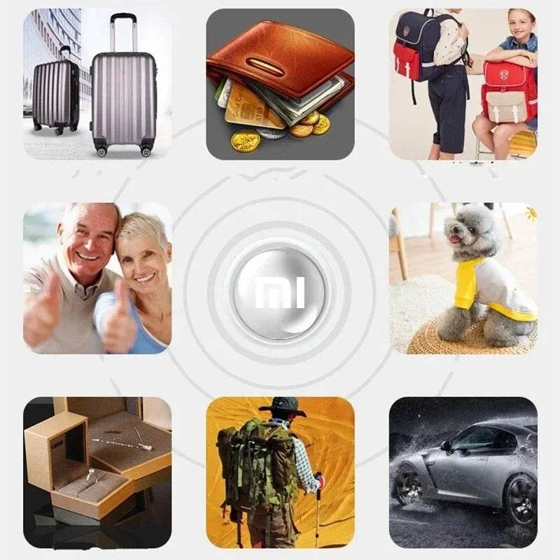 XIAOMI Mini système de traqueur GPS trouver mon application Airtag localisateur Bluetooth intelligent sac de recherche d'enfant collier Anti-perte pour animaux de compagnie avec traqueur chaud - Animaleriex