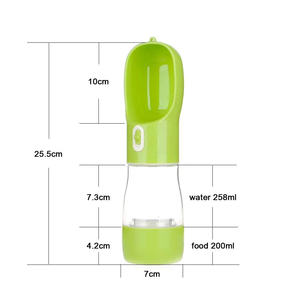 Bouteille d'eau Portable pour chien, récipient de nourriture et d'eau pour chien, bol d'alimentation pour animaux de compagnie, bols à boire de voyage en plein air, distributeur d'eau - Animaleriex