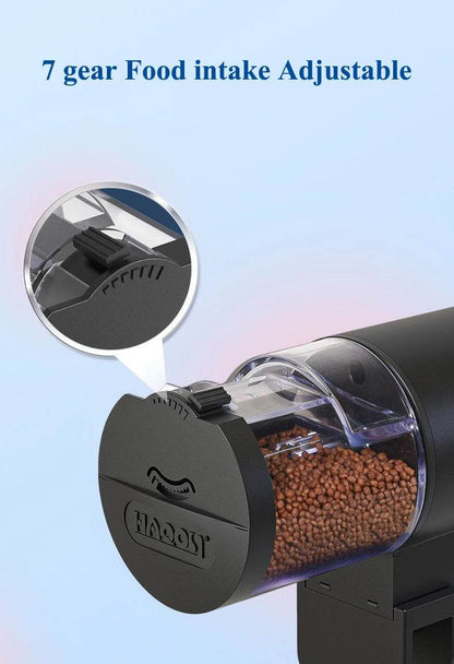 Mangeoire automatique pour Aquarium, synchronisation intelligente, 100Ml, mangeoire automatique pour poissons rouges, grande capacité - Animaleriex