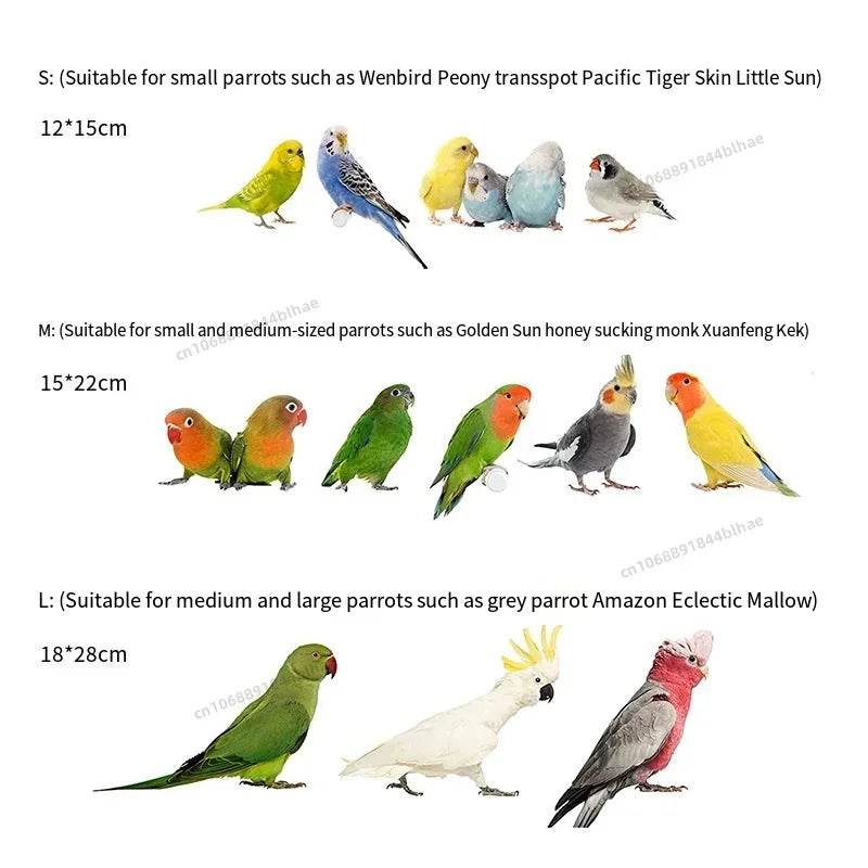 Hamac à oiseaux en peluche douce, coupe-vent d'hiver, Cage à perroquets, lit suspendu, grotte à perruches, tente de cachette, fournitures de nid d'oiseaux pour animaux de compagnie - Animaleriex