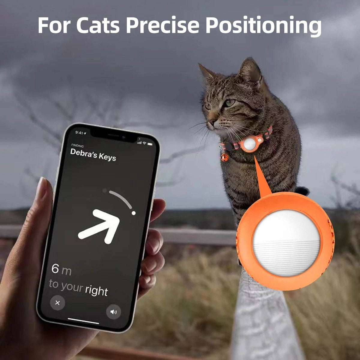 Mini traqueur GPS pour système Apple iOS, trouver mon application, étiquette d'air, recherche d'enfant, sac de vélo pour animaux de compagnie, traqueur de perte, Bluetooth intelligent, airtag - Animaleriex