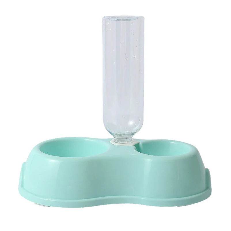Bol pour chat chaud bol pour chien boire et nourrir automatiquement un double bol bol de nourriture pour chat bol à boire fournitures pour animaux de compagnie - Animaleriex