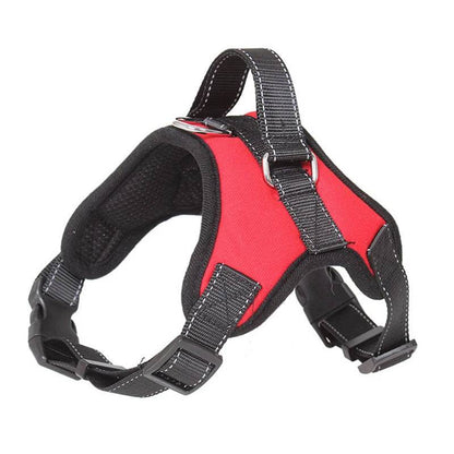 Harnais de selle réfléchissant pour chien, réglable, pour animaux de compagnie, sans traction, entraînement à la marche, pour petits, moyens et grands chiens, sangle de poitrine, produit - Animaleriex