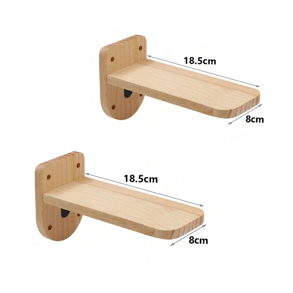 Corde d'escalade murale pour chat, 1 pièce, pédales en bois massif et corde en Sisal, entraînement des chatons, meulage des griffes, meubles d'intérieur pour chat - Animaleriex