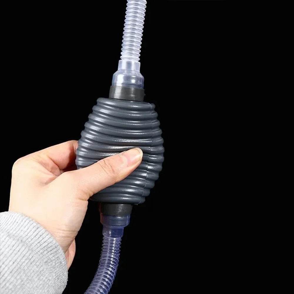 Siphon à changement d'eau pour Aquarium gris de qualité supérieure, tuyau mètre Flexible | Nettoyeur de gravier facile à utiliser - Animaleriex