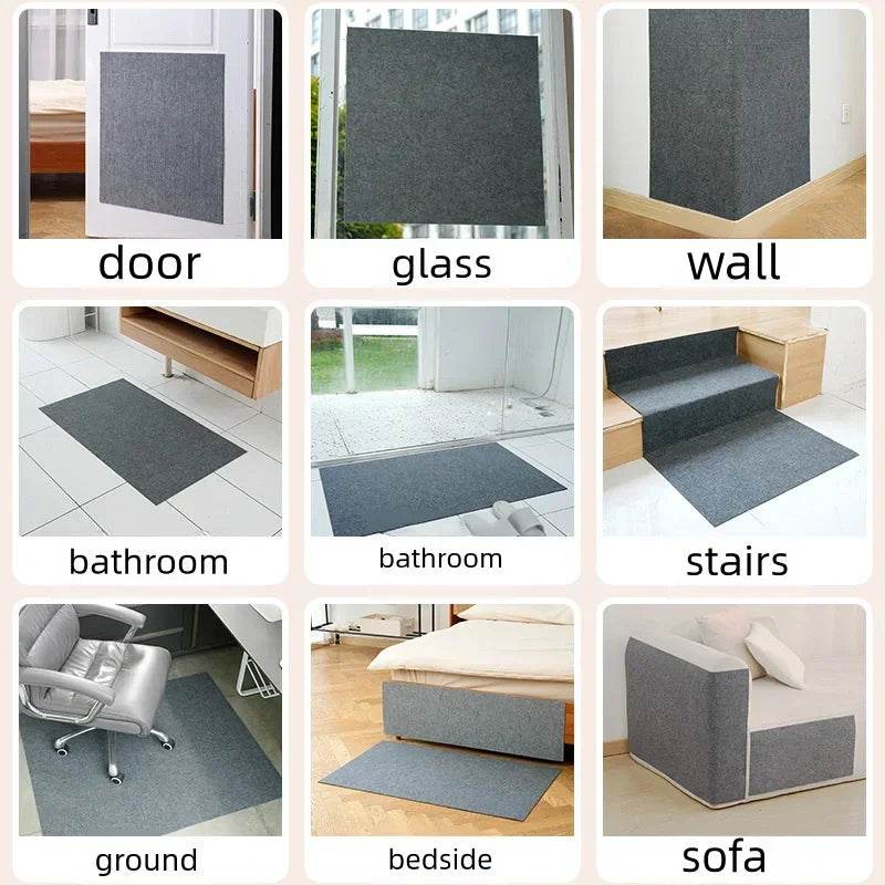Tapis auto-adhésif pour chats, planche à gratter murale, anti-rayures pour chats, canapé, bricolage, planche à gratter pour chats, Protection des pattes, aiguisable, réglable - Animaleriex