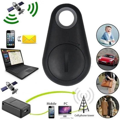 Traceur GPS Portable, GPS, Bluetooth 5.0, clé Mobile, mode, animaux intelligents, alarme Anti-perte, portefeuille sans fil, localisateur de clé, rappel - Animaleriex