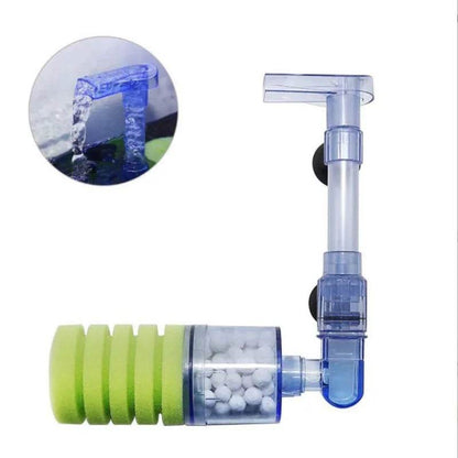 Filtre d'aquarium pour Aquarium réservoir de poissons pompe à Air écumeur filtre éponge biochimique Aquarium Bio filtre Filtro Aquario pratique - Animaleriex