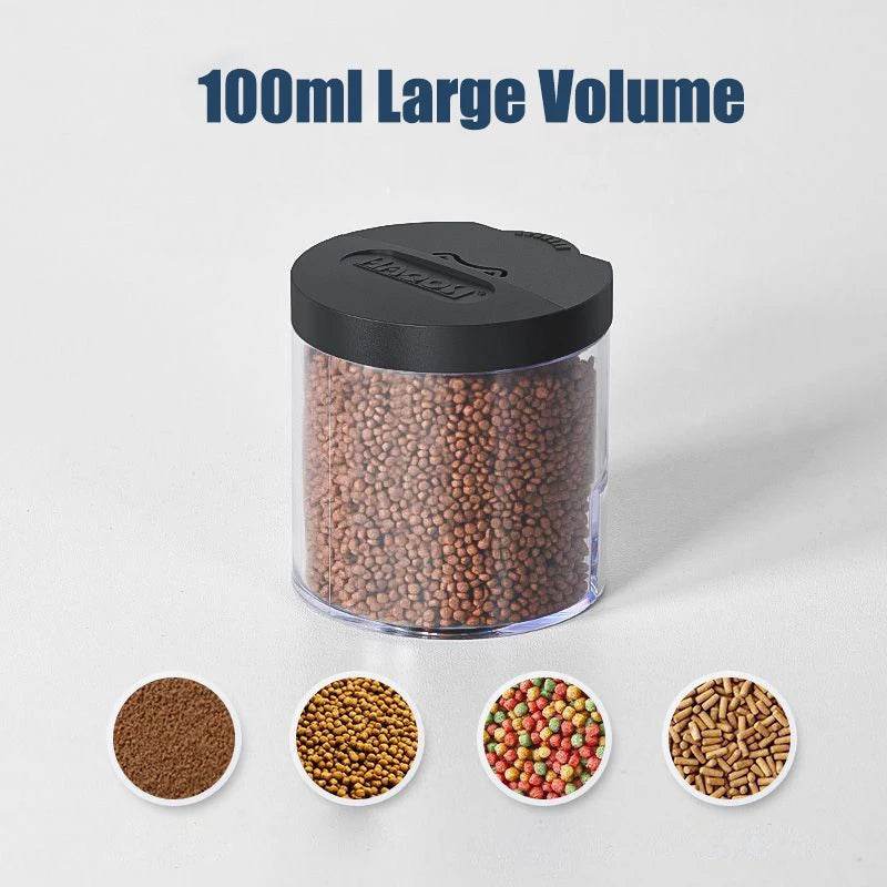 Mangeoire automatique pour Aquarium, synchronisation intelligente, 100Ml, mangeoire automatique pour poissons rouges, grande capacité - Animaleriex