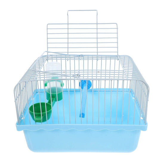 Porte-oiseaux spacieux pour voyage, Cage de voyage Portable pour oiseaux avec perche, boîte de nourriture, abreuvoir, sortie pour perroquet, Cage de transport légère - Animaleriex
