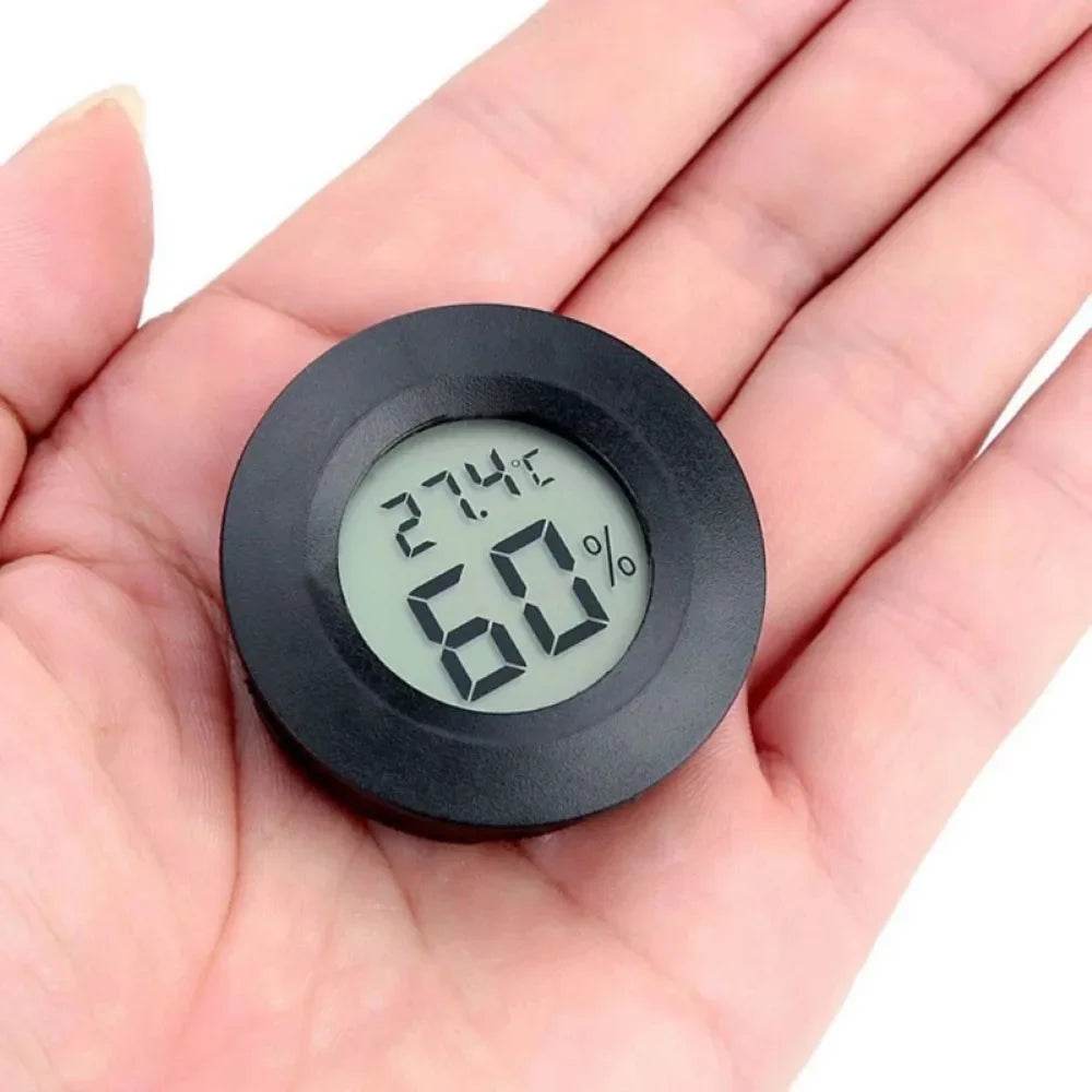 Accessoires d'aquarium pour reptiles, capteur de température, humidificateur numérique de haute précision, thermomètre, produits pour animaux de compagnie, climatisation - Animaleriex