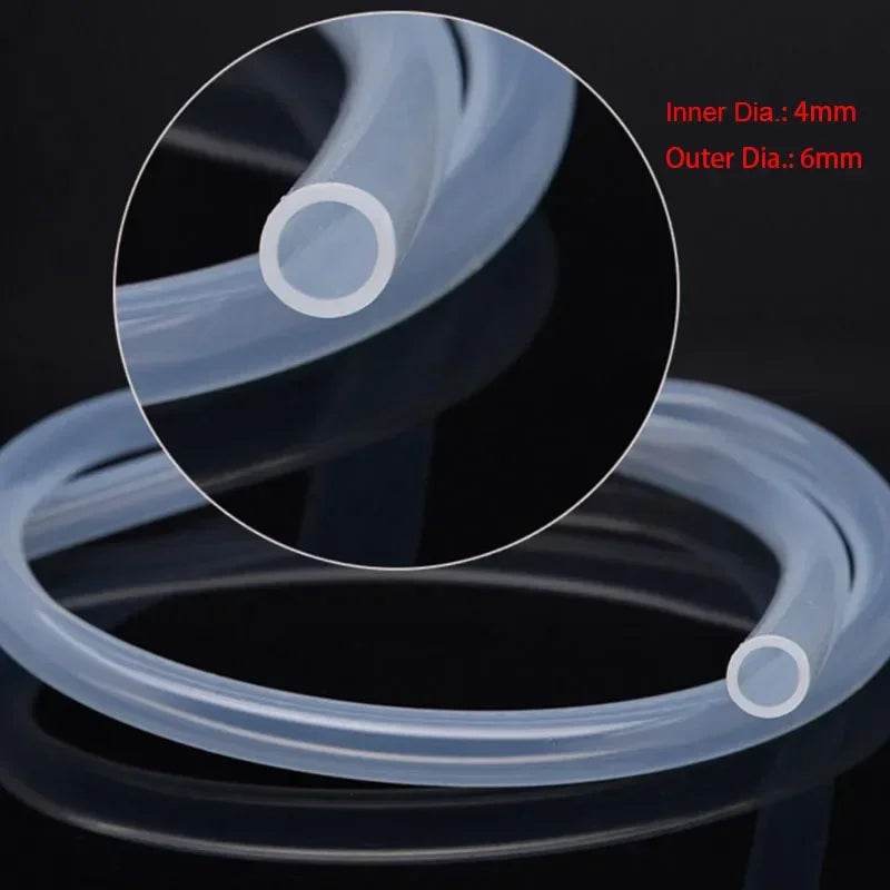 Tuyau de pompe à oxygène pour Aquarium, 4x6mm, 1m/3m/5m/10m, pierre à bulles d'air, Tube de pompe pour Aquarium, matériau de qualité alimentaire - Animaleriex