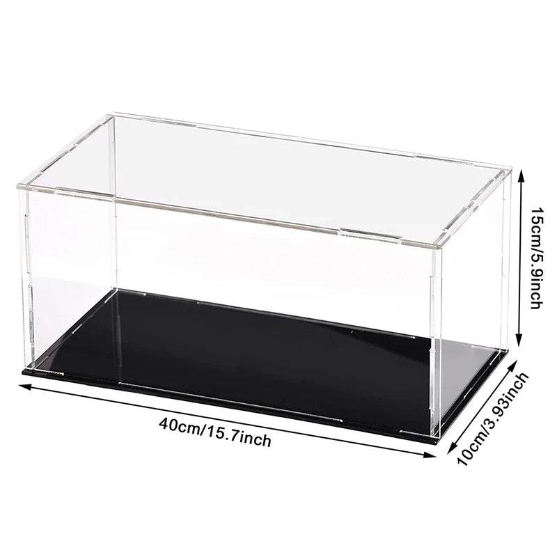 Présentoir en acrylique transparent, anti-poussière, jouet, voiture, camions, fourgonnettes, boîte de modèle, Collection, rangement, comptoir, boîte d'exposition - Animaleriex
