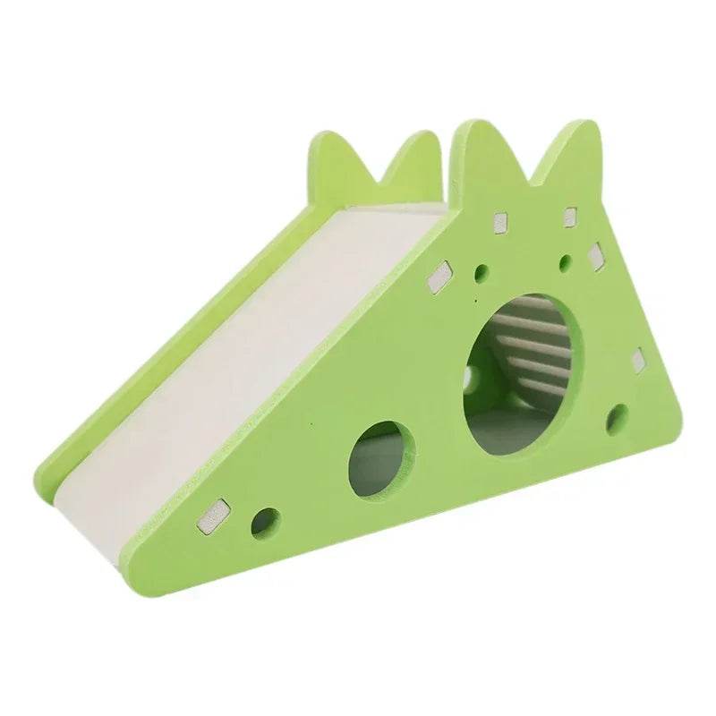 Jouet coulissant amusant pour Hamster, cochon d'inde, jouets coulissants assemblés, Chinchillas, Cage de maison pour Hamster, accessoires respirants pour Hamster - Animaleriex