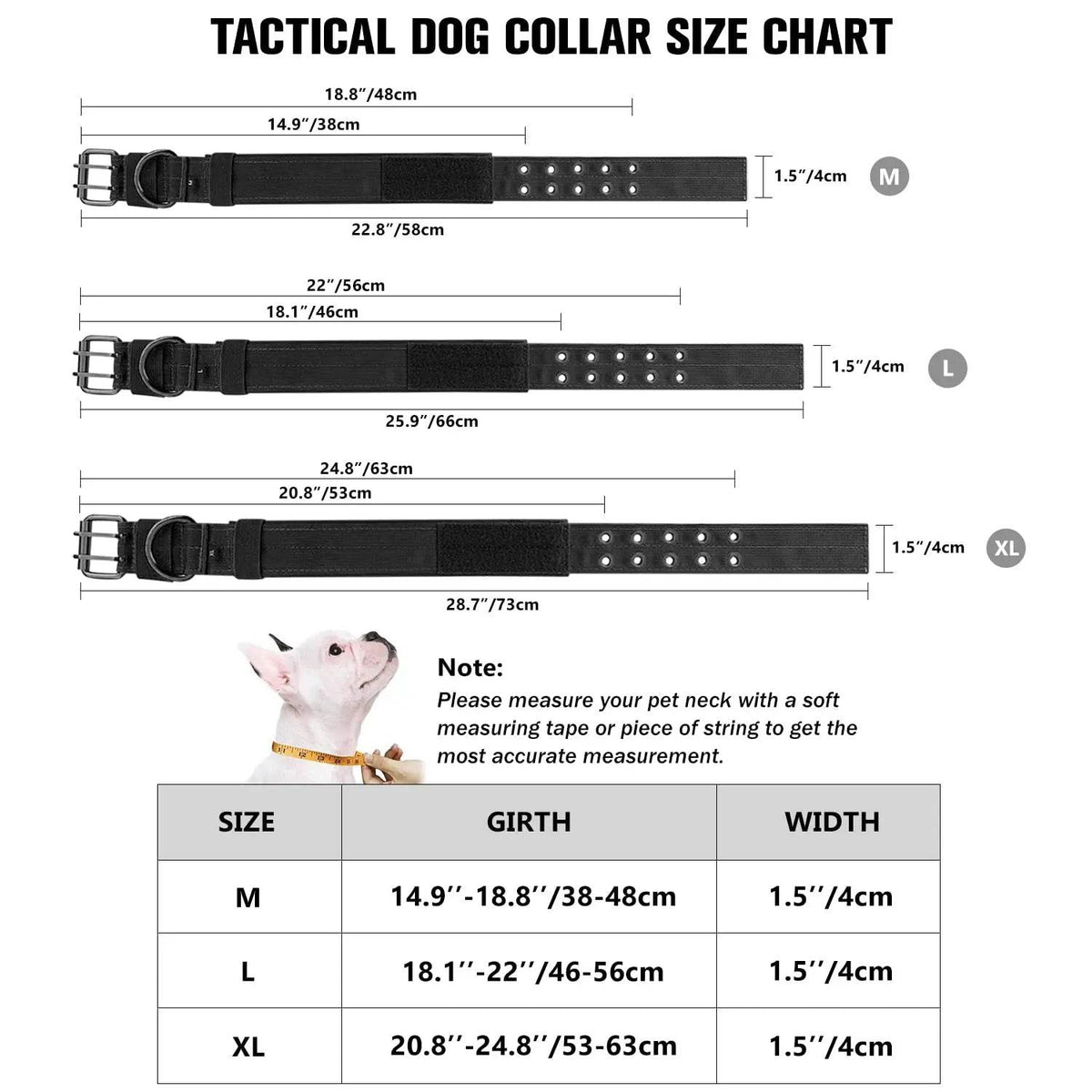 Harnais tactique pour chien, gilet d'entraînement pour animaux de compagnie, harnais militaire pour chien, collier de laisse pour petits, moyens et grands chiens, marche et chasse - Animaleriex