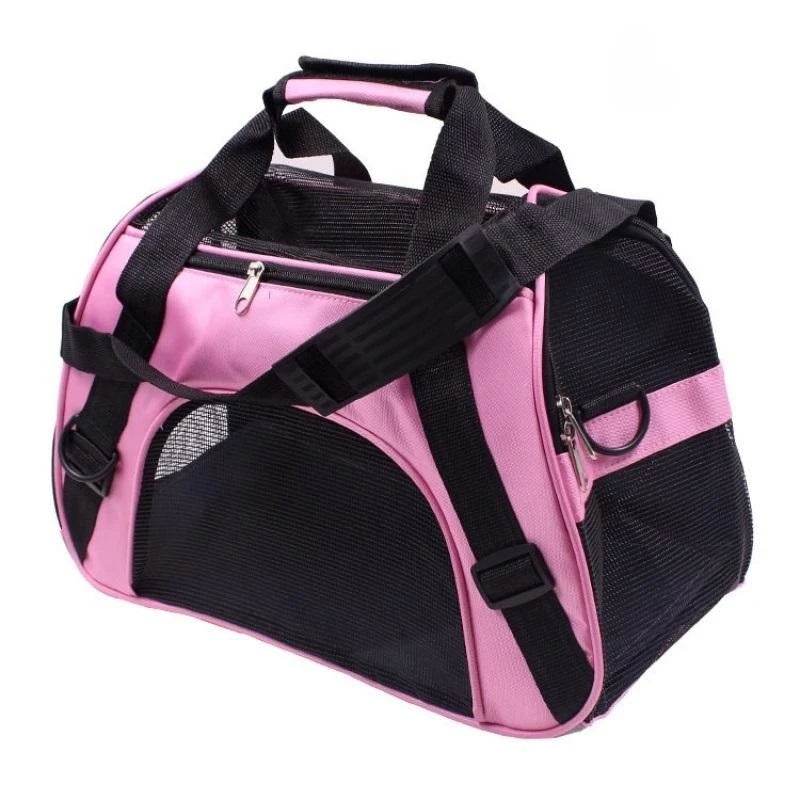 Sacs de Transport portables pour chats, sacs de Transport en maille respirante pour petits chiens, sac à main pliable pour chats, sac de voyage pour animaux de compagnie - Animaleriex