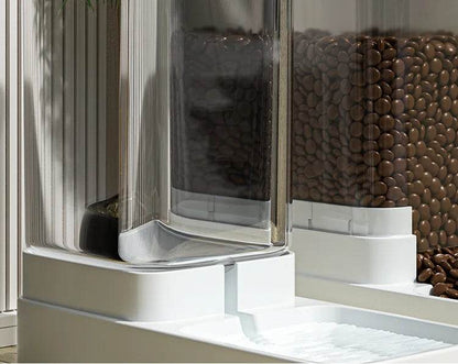 Mangeoire pour chien Distributeur d'eau pour chat Mangeoire automatique pour chat et distributeur d'eau pour chat Mangeoire pour chat par gravité Distributeur de stockage de nourriture Conteneur - Animaleriex