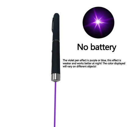 Mini pointeur laser 2 en 1 pour animaux de compagnie et chats, lampe de poche LED portable pour dressage d'animaux, outil indicateur de jouet à gratter, cadeaux de vacances - Animaleriex