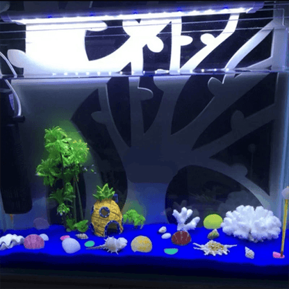 Aquarium décoratif paysage accessoires Aquariums décoration grands Aquariums acryliques et Aquariums accessoires miroir marbre - Animaleriex