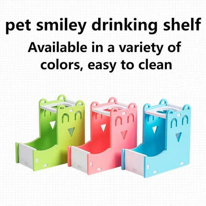 Abreuvoir Durable pour Hamster, petit porte-bouteille pour animaux de compagnie, distributeur de nourriture pour Hamster et lapin, Mini alimentation en eau mignonne, fournitures pour animaux de compagnie - Animaleriex