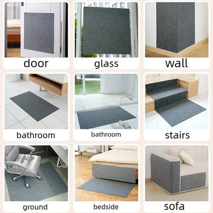Tapis auto-adhésif pour chats, planche à gratter murale, anti-rayures pour chats, canapé, bricolage, planche à gratter pour chats, Protection des pattes, aiguisable, réglable - Animaleriex